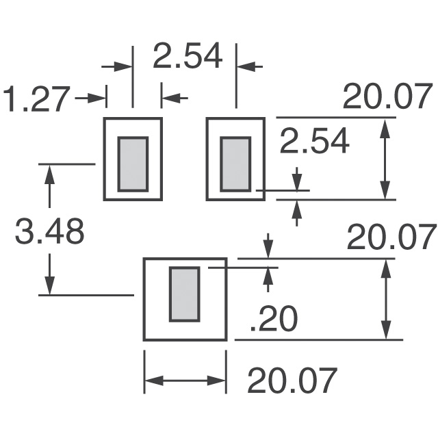 3314Z-1-102E Bourns Inc.  Trimmer Potentiometers